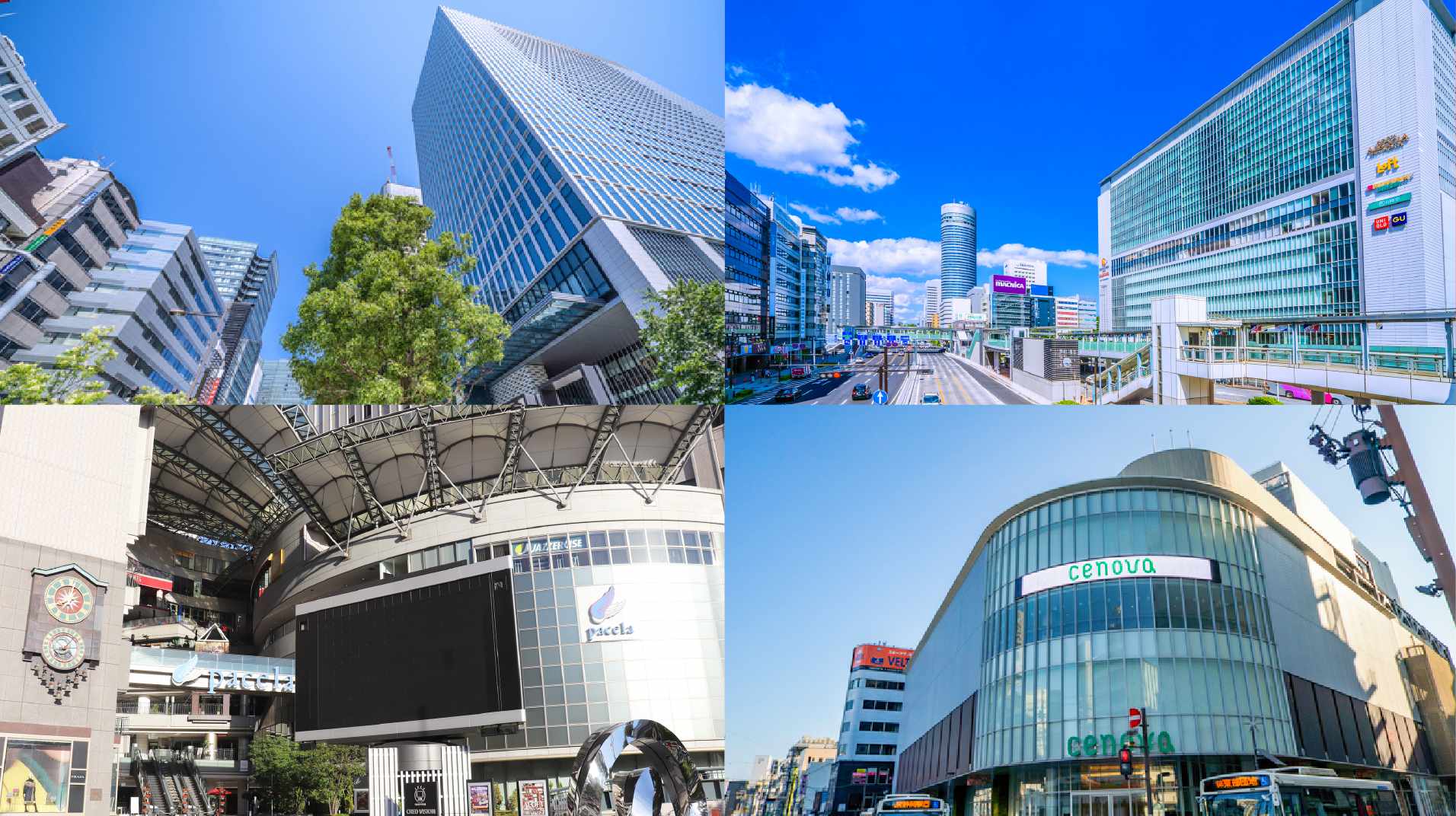 favyの出店先商業施設イメージ - ショッピングセンター・オフィスビル・駅ナカなど