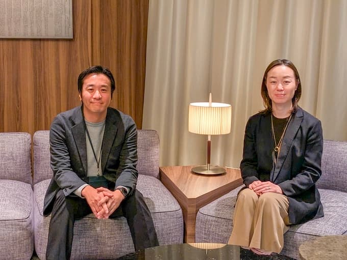 『大成有楽不動産』マンション事業本部の岩橋様、佐々木様の写真